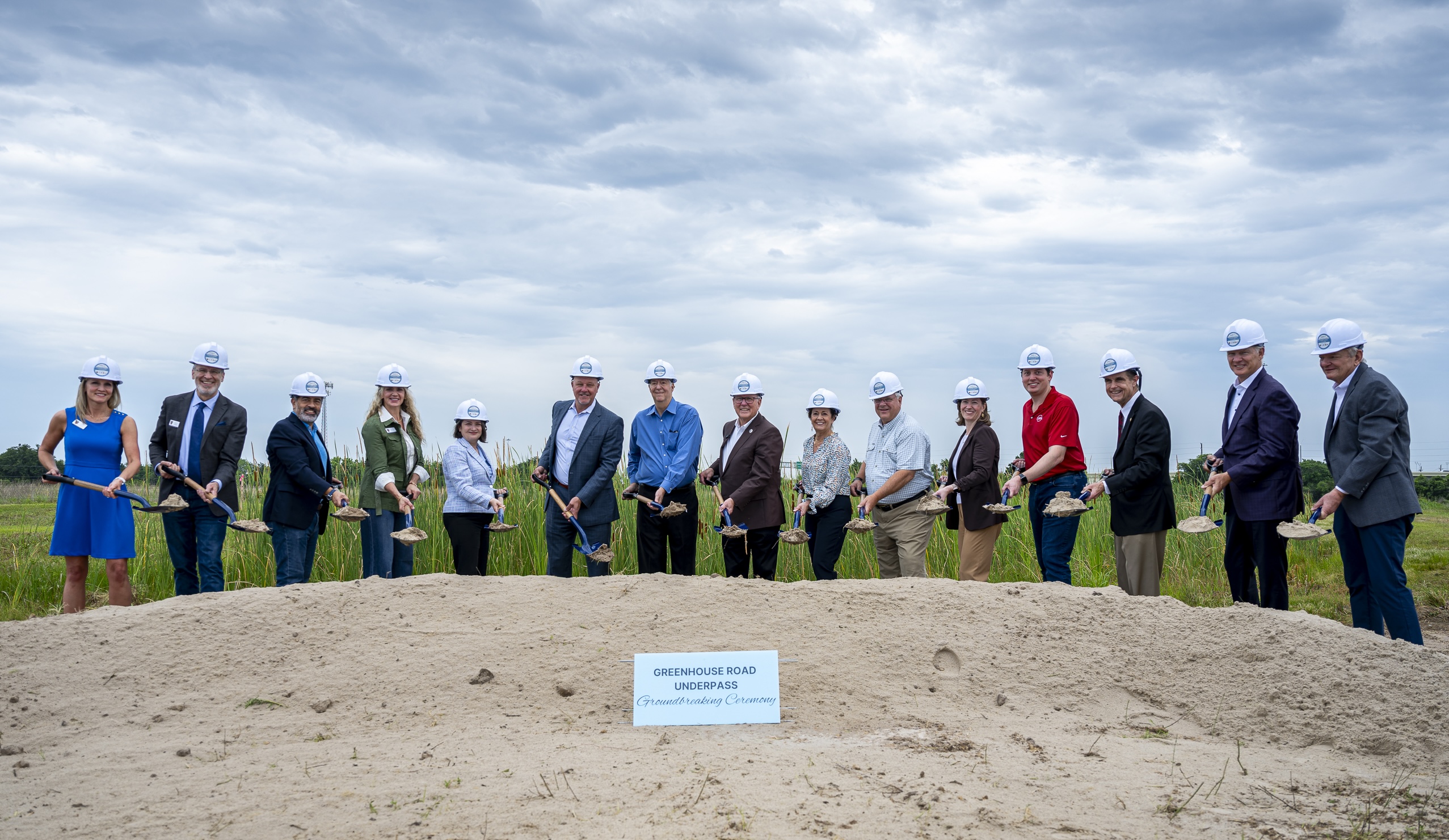 Greenhouse Rd Underpass Groundbreaking